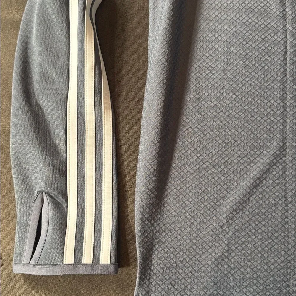 Adidas Men’s Gray Tiro 23 Training Track Top 1/4 Zip Long Sleeve Size XL NWT